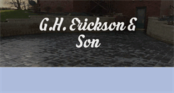 Desktop Screenshot of ghericksonandson.com